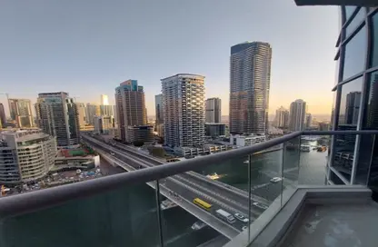 Apartment - 3 Bedrooms - 4 Bathrooms for rent in Marina Wharf - Dubai Marina - Dubai