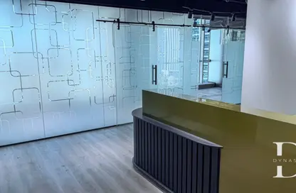 Office Space - Studio - 1 Bathroom for rent in Lake Central - Business Bay - Dubai