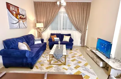 شقة - غرفة نوم - 2 حمامات للايجار في 3 برج منازل - الممزر - الشارقة - الشارقة