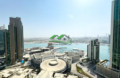 Apartment - 1 Bedroom - 2 Bathrooms for rent in Al Maha Tower - Marina Square - Al Reem Island - Abu Dhabi