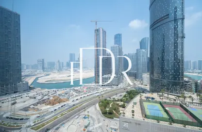 Apartment - 1 Bedroom - 2 Bathrooms for rent in The Gate Tower 3 - Shams Abu Dhabi - Al Reem Island - Abu Dhabi