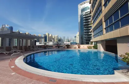 شقة - 2 غرف نوم - 3 حمامات للايجار في برج الزمرد - دبي مارينا - دبي