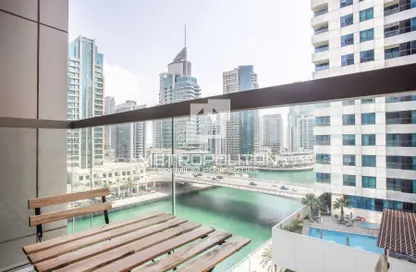 Pool image for: Apartment - 1 Bedroom - 1 Bathroom for sale in No.9 - Dubai Marina - Dubai, Image 1