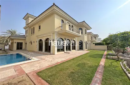 Outdoor House image for: Villa - 4 Bedrooms - 5 Bathrooms for rent in Garden Homes Frond E - Garden Homes - Palm Jumeirah - Dubai, Image 1