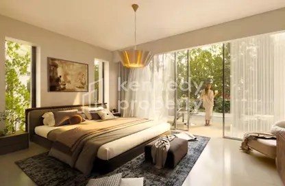Room / Bedroom image for: Townhouse - 3 Bedrooms - 5 Bathrooms for sale in Reem Hills - Najmat Abu Dhabi - Al Reem Island - Abu Dhabi, Image 1