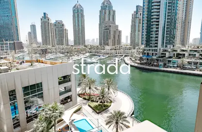 Apartment - 1 Bedroom - 2 Bathrooms for rent in No.9 - Dubai Marina - Dubai