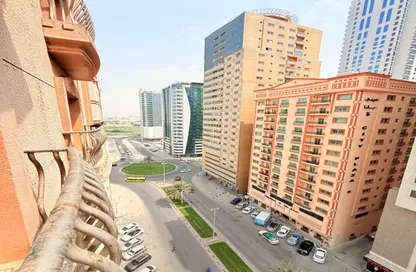 شقة - غرفة نوم - 2 حمامات للايجار في شارع التعاون الجديد - التعاون - الشارقة