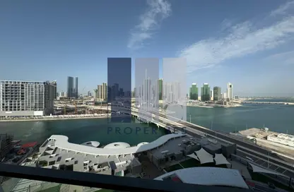 Apartment - 2 Bedrooms - 4 Bathrooms for rent in Water Front Tower A - Waterfront Residential Towers - Tourist Club Area - Abu Dhabi