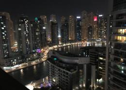 Apartment - 1 bedroom - 2 bathrooms for rent in Zumurud Tower - Dubai Marina - Dubai