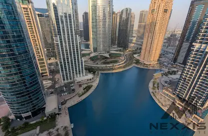 Apartment - Studio - 1 Bathroom for rent in Lake View Tower - JLT Cluster B - Jumeirah Lake Towers - Dubai