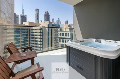 Apartment - 1 Bathroom for rent in Trillionaire Residences - Business Bay - Dubai