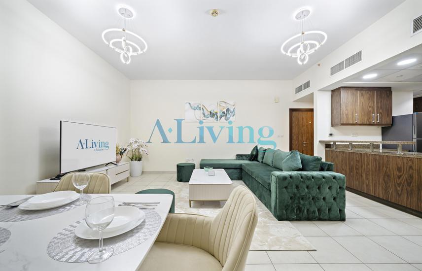 Apartment for Rent in Executive Towers Luxury 1BR Burj Khalifa View All Bills Included 1702