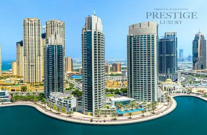 Water View image for: Apartment - 1 Bedroom - 2 Bathrooms for sale in Liv Lux - Dubai Marina - Dubai, Image 1