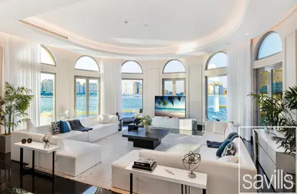 Villa - 5 Bedrooms - 6 Bathrooms for rent in Signature Villas Frond K - Signature Villas - Palm Jumeirah - Dubai