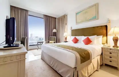 Apartment - 2 Bedrooms - 2 Bathrooms for rent in Two Seasons Hotel  and  Apartments - Dubai Media City - Dubai