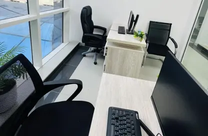 Office Space - Studio - 1 Bathroom for rent in Business Atrium Building - Oud Metha - Bur Dubai - Dubai