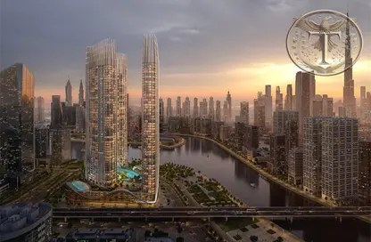 شقة - غرفة نوم - 2 حمامات للبيع في بن غاطي سكاي رايز - الخليج التجاري - دبي