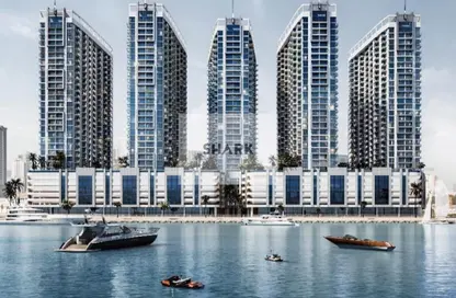 Apartment - 1 Bedroom - 2 Bathrooms for sale in Ajman Creek Towers - Al Rashidiya 1 - Al Rashidiya - Ajman