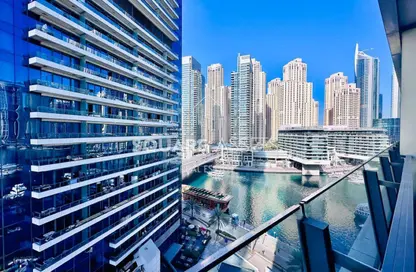 شقة - 1 حمام للايجار في B برج سيلفرين - سيلفيرين - دبي مارينا - دبي