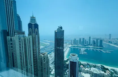 Duplex - 4 Bedrooms - 5 Bathrooms for rent in 23 Marina - Dubai Marina - Dubai