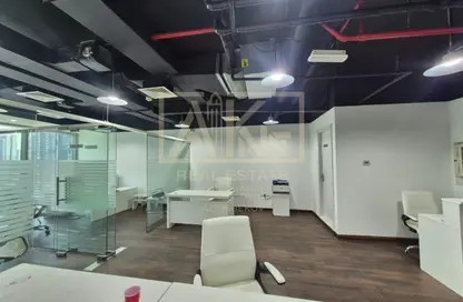 Office Space - Studio - 1 Bathroom for rent in The Binary Tower - Business Bay - Dubai