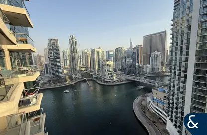 Apartment - 1 Bedroom - 2 Bathrooms for rent in Sanibel Tower - Park Island - Dubai Marina - Dubai