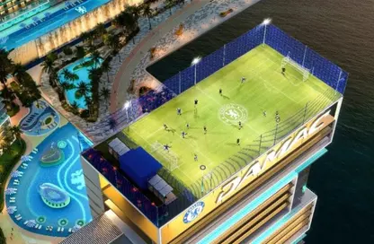 Apartment - 3 Bedrooms - 4 Bathrooms for sale in Chelsea Residence by Damac - Maritime City - Dubai
