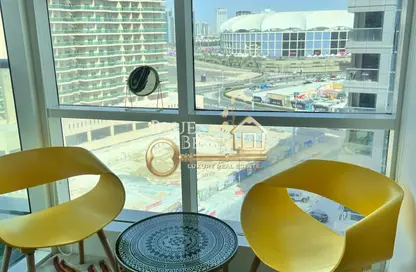 Apartment - 2 Bedrooms - 2 Bathrooms for rent in Hub Canal 2 - Hub-Golf Towers - Dubai Sports City - Dubai