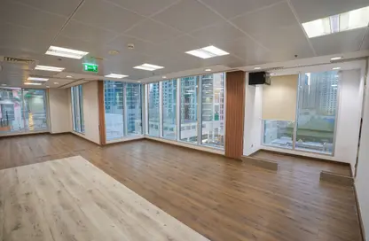 Office Space - Studio - 1 Bathroom for rent in Al Habtoor Business Tower - Dubai Marina - Dubai