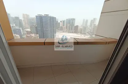 Balcony image for: Apartment - 1 Bedroom - 1 Bathroom for rent in Al Nada Tower - Al Nahda - Sharjah, Image 1