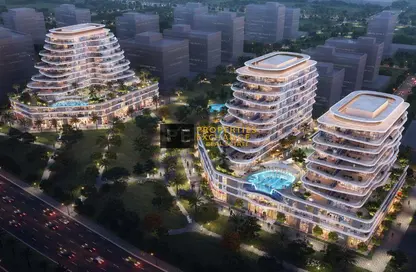 Apartment - 1 Bedroom - 2 Bathrooms for sale in Zephyra - Dubai Islands - Deira - Dubai