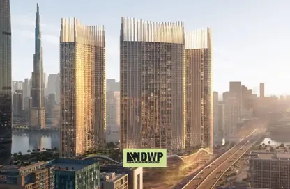 Apartment - 1 Bedroom - 2 Bathrooms for sale in Binghatti Skyrise Tower A - Binghatti Skyrise - Business Bay - Dubai