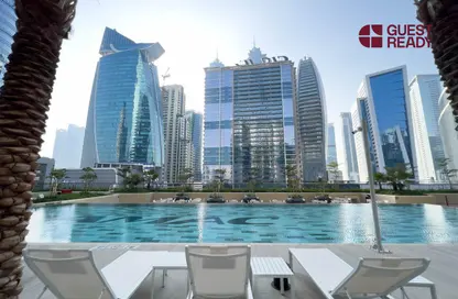 Apartment - 1 Bedroom - 1 Bathroom for rent in Zada Tower - Business Bay - Dubai
