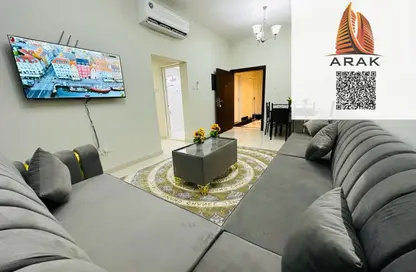 Apartment - 2 Bedrooms - 2 Bathrooms for rent in Ajman Corniche Residences - Ajman Corniche Road - Ajman