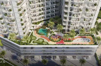 شقة - غرفة نوم - 2 حمامات للبيع في كوف جراند ريزيدنس من إمتياز - مجمع دبي ريزيدنس - دبي لاند - دبي