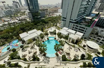 شقة - 1 حمام للايجار في بناية هاميني - منطقة 15 - قرية جميرا الدائرية - دبي