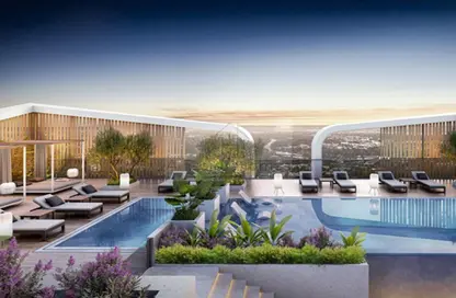 Apartment - 1 Bedroom - 2 Bathrooms for sale in Weybridge Gardens 1 - Weybridge Gardens - Dubai Land Residence Complex - Dubai