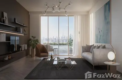 Living Room image for: Apartment - 1 Bedroom - 1 Bathroom for sale in AZIZI Riviera - Meydan One - Meydan - Dubai, Image 1