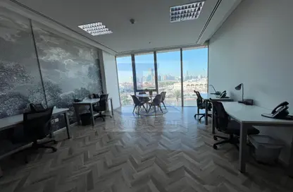 Office Space - Studio - 2 Bathrooms for rent in Al Bateen - Abu Dhabi