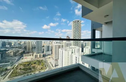 شقة - غرفة نوم - 2 حمامات للبيع في برج سنترال بارك - الضاحية 12 - قرية جميرا الدائرية - دبي