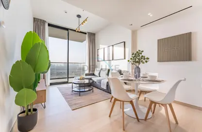 Apartment - 1 Bedroom - 1 Bathroom for rent in Binghatti Corner - Jumeirah Village Circle - Dubai