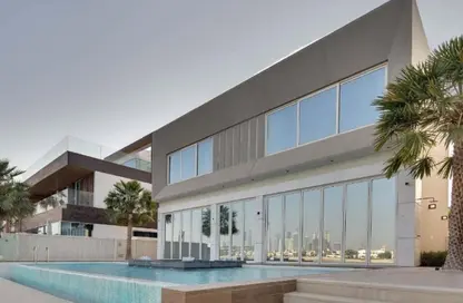 Villa - 5 Bedrooms - 6 Bathrooms for rent in Garden Homes Frond N - Garden Homes - Palm Jumeirah - Dubai