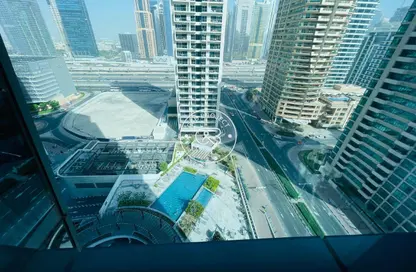 Apartment - 1 Bedroom - 2 Bathrooms for rent in Silverene Tower A - Silverene - Dubai Marina - Dubai