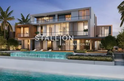 Villa - 6 Bedrooms - 6 Bathrooms for sale in Palm Jebel Ali Frond K - Palm Jebel Ali - Dubai