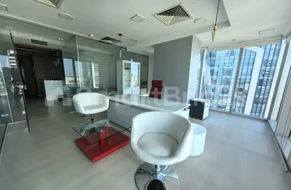 Office Space - Studio - 1 Bathroom for rent in The Prism - Business Bay - Dubai