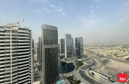 شقة - غرفة نوم - 1 حمام للايجار في بوابة دبي الجديدة 1 - (JLT) مجمع Q - أبراج بحيرة الجميرا - دبي