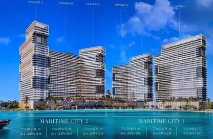 Apartment - 1 Bedroom - 1 Bathroom for sale in Bayview Boulevard - Dubai Islands - Deira - Dubai