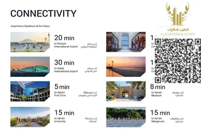 Apartment - 2 Bedrooms - 2 Bathrooms for sale in Sharjah Waterfront City - Sharjah