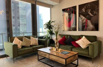 Apartment - 1 Bedroom - 1 Bathroom for rent in Silverene Tower B - Silverene - Dubai Marina - Dubai