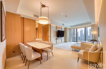 شقة - 3 غرف نوم - 4 حمامات للايجار في العنوان رزيدنسز برج الأوبرا دبي 1 - ذو ادراس ريزيدنس دبي أوبرا - وسط مدينة دبي - دبي